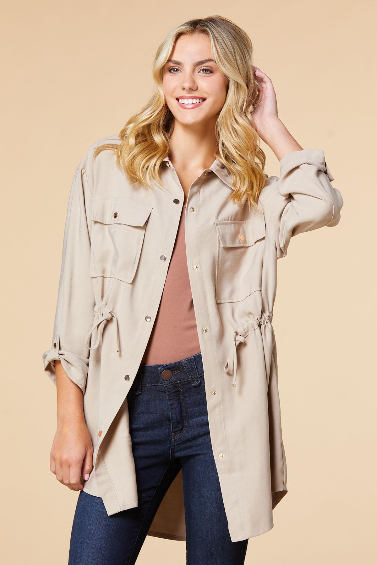 Oversized Detail Trench Coat - Women - Ready-to-Wear