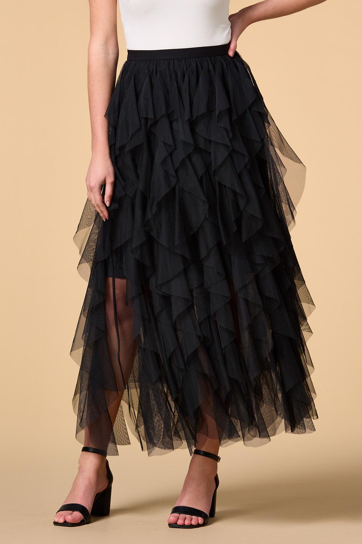 Versona  made you tulle maxi skirt