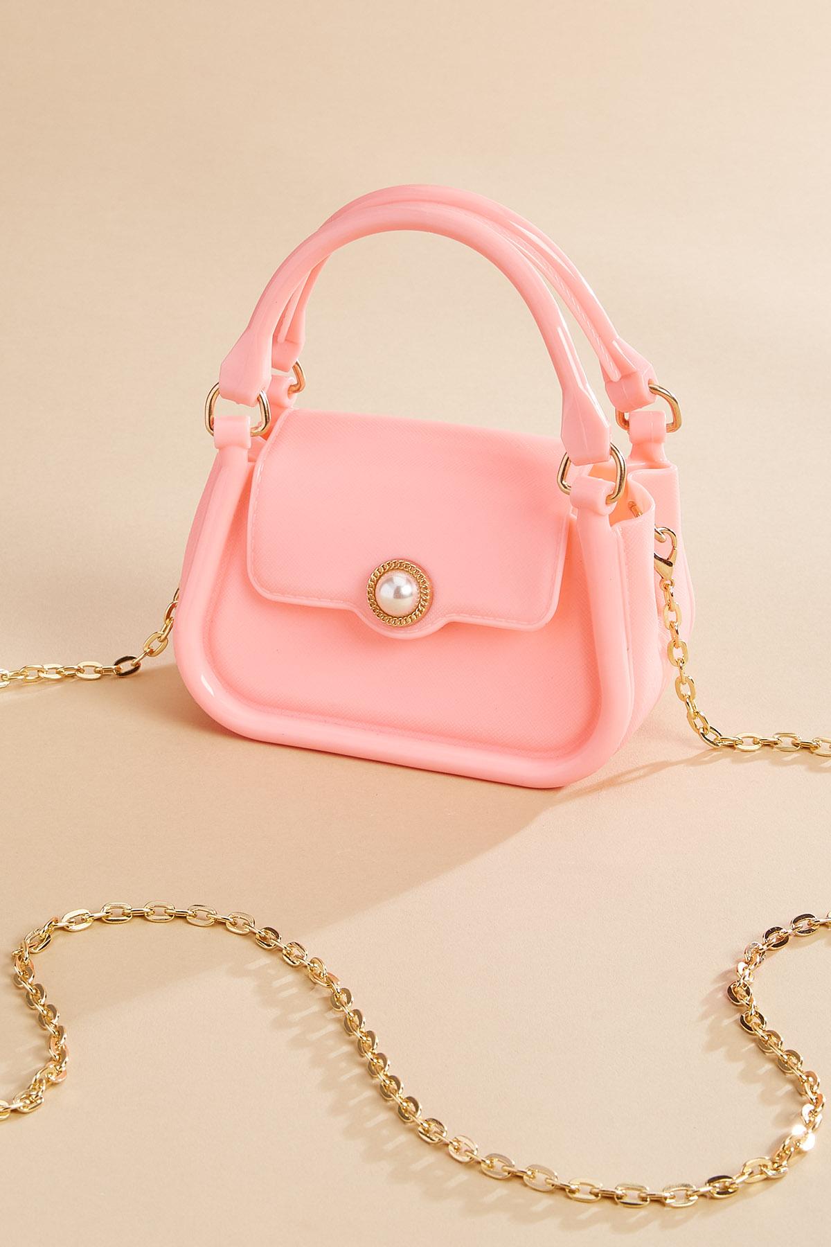 Versona | mini pink jelly bag