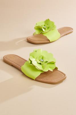 Leather zirinas in various colors with a wide strap - Sandals for women