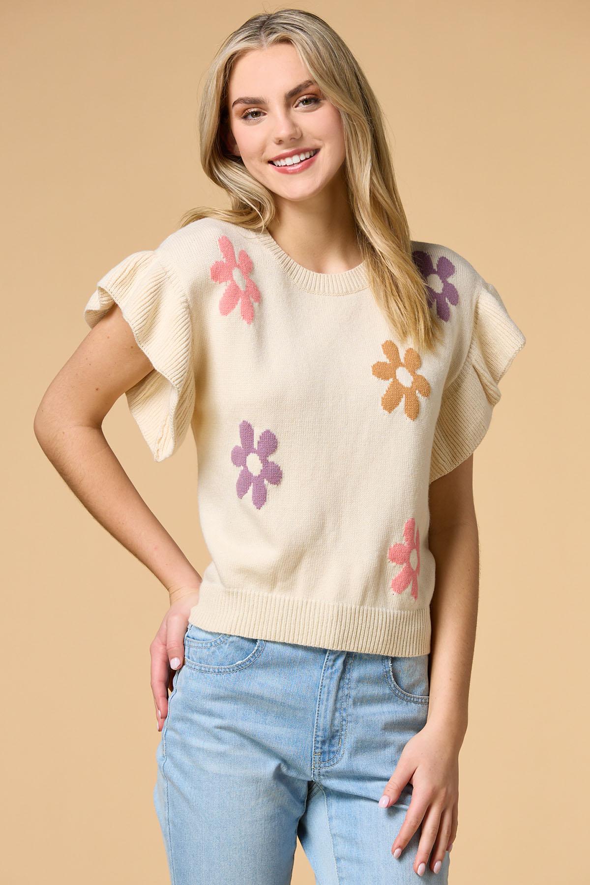 Versona  daisy days sweater