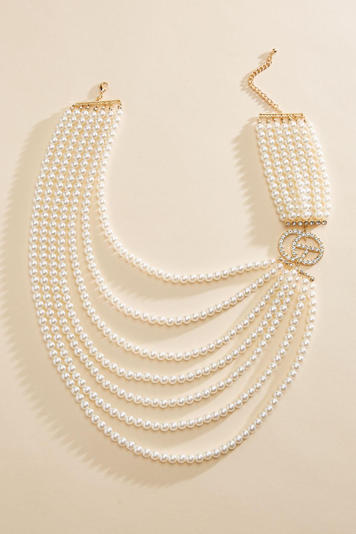 Discount pearl necklace (FASHION STATEMENT)