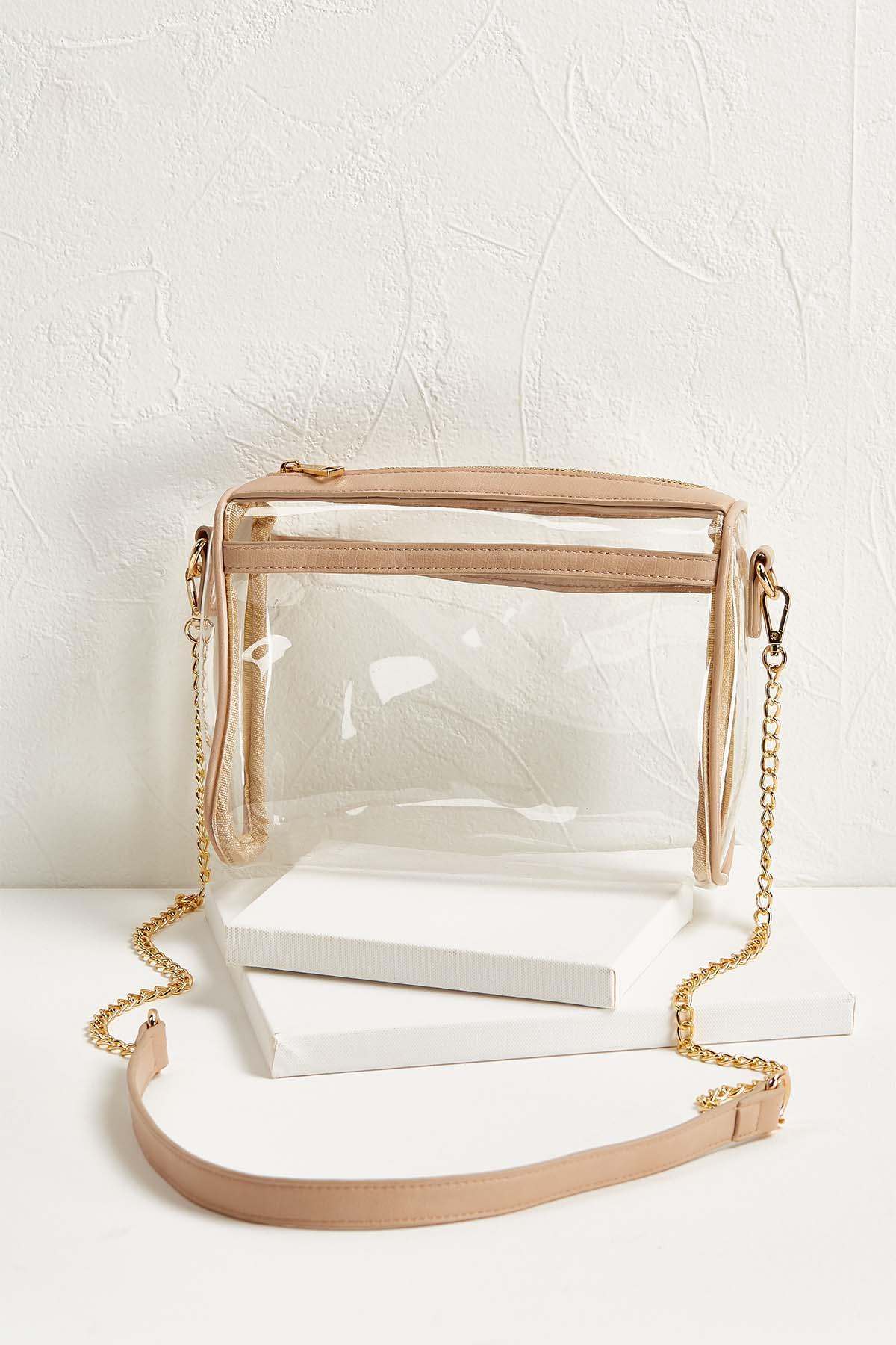 Versona clear stadium crossbody bag