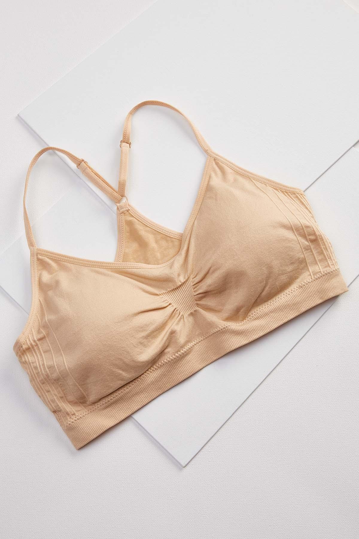 comfy racerback bra