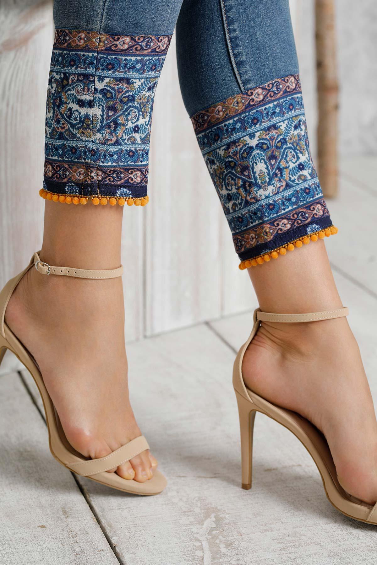 Versona | tapestry ankle jeans