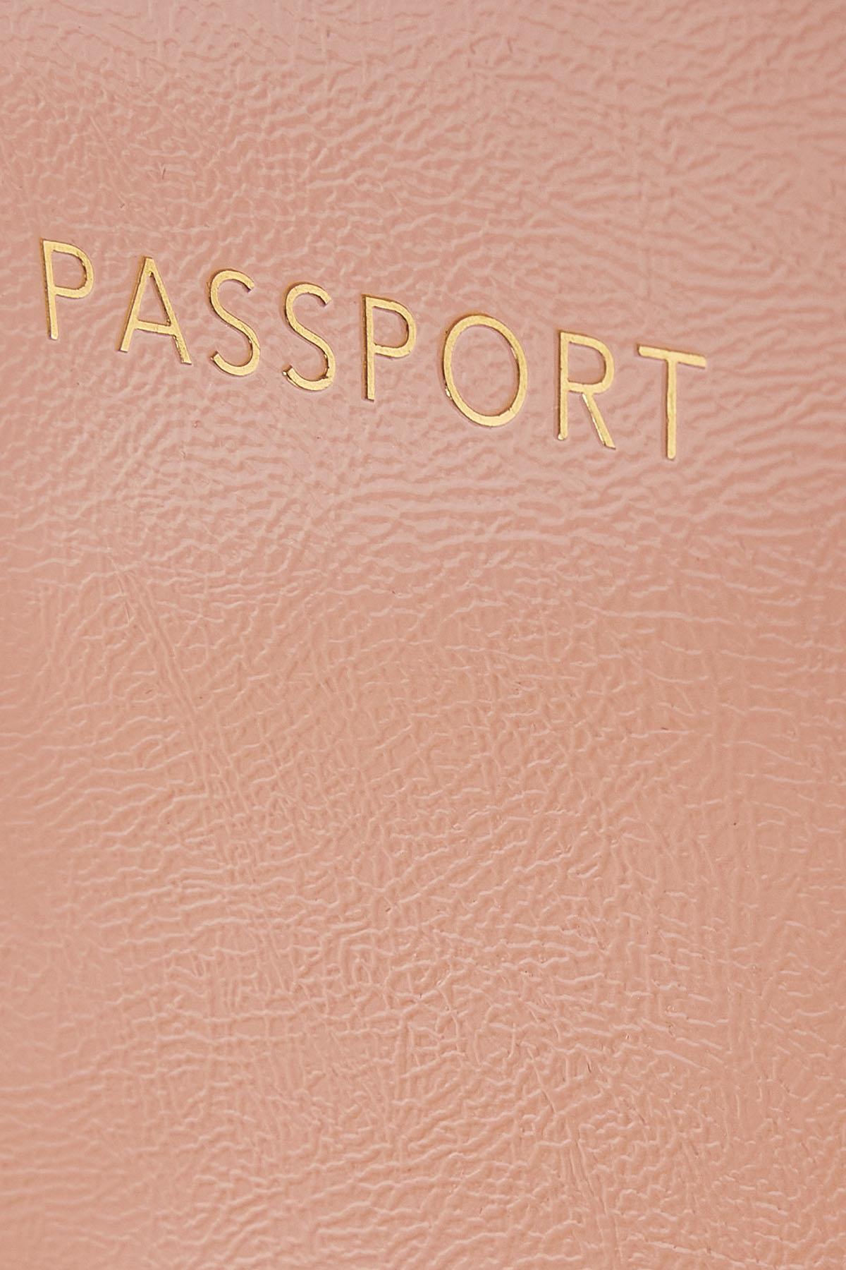 Shadow Monogram Passport Holder - Sprinkled With Pink
