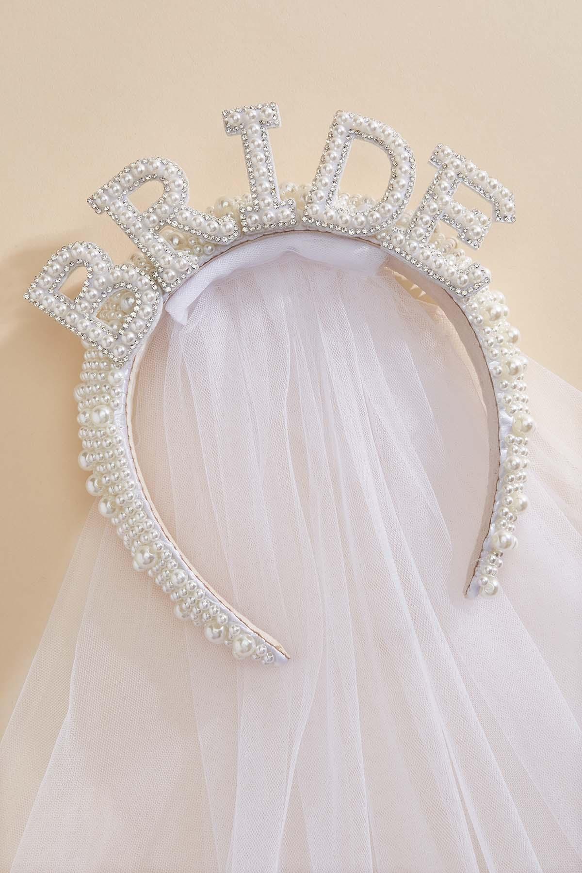 Amscan Bride to Be Headband with Veil