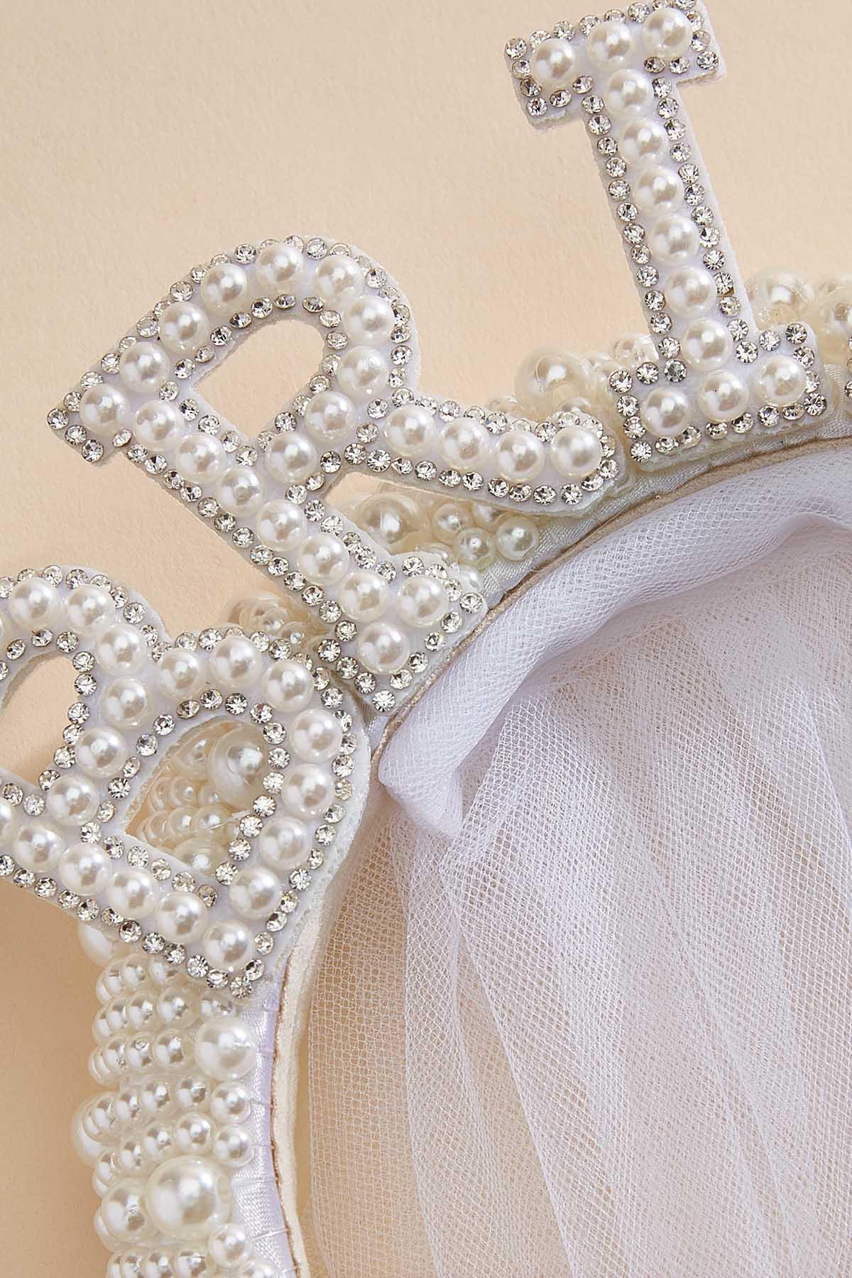 Amscan Bride to Be Headband with Veil