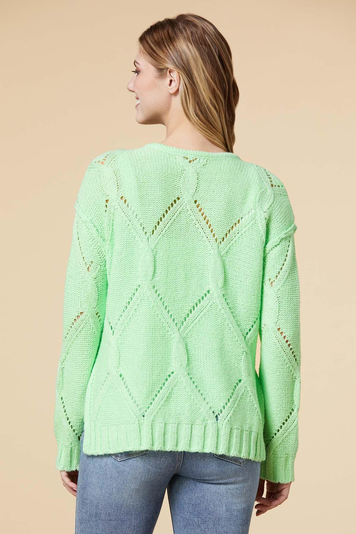 Versona | pistachio party sweater