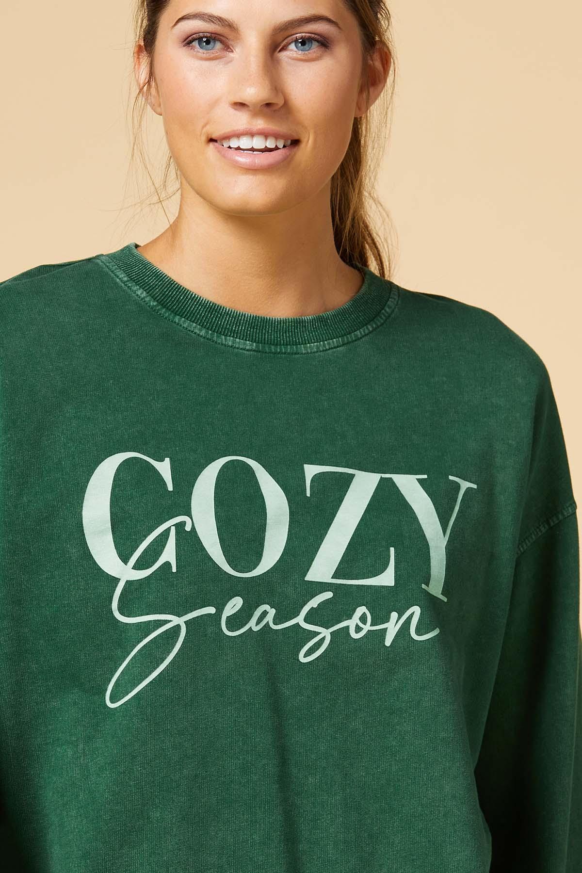 Cozy season online sweatshirt